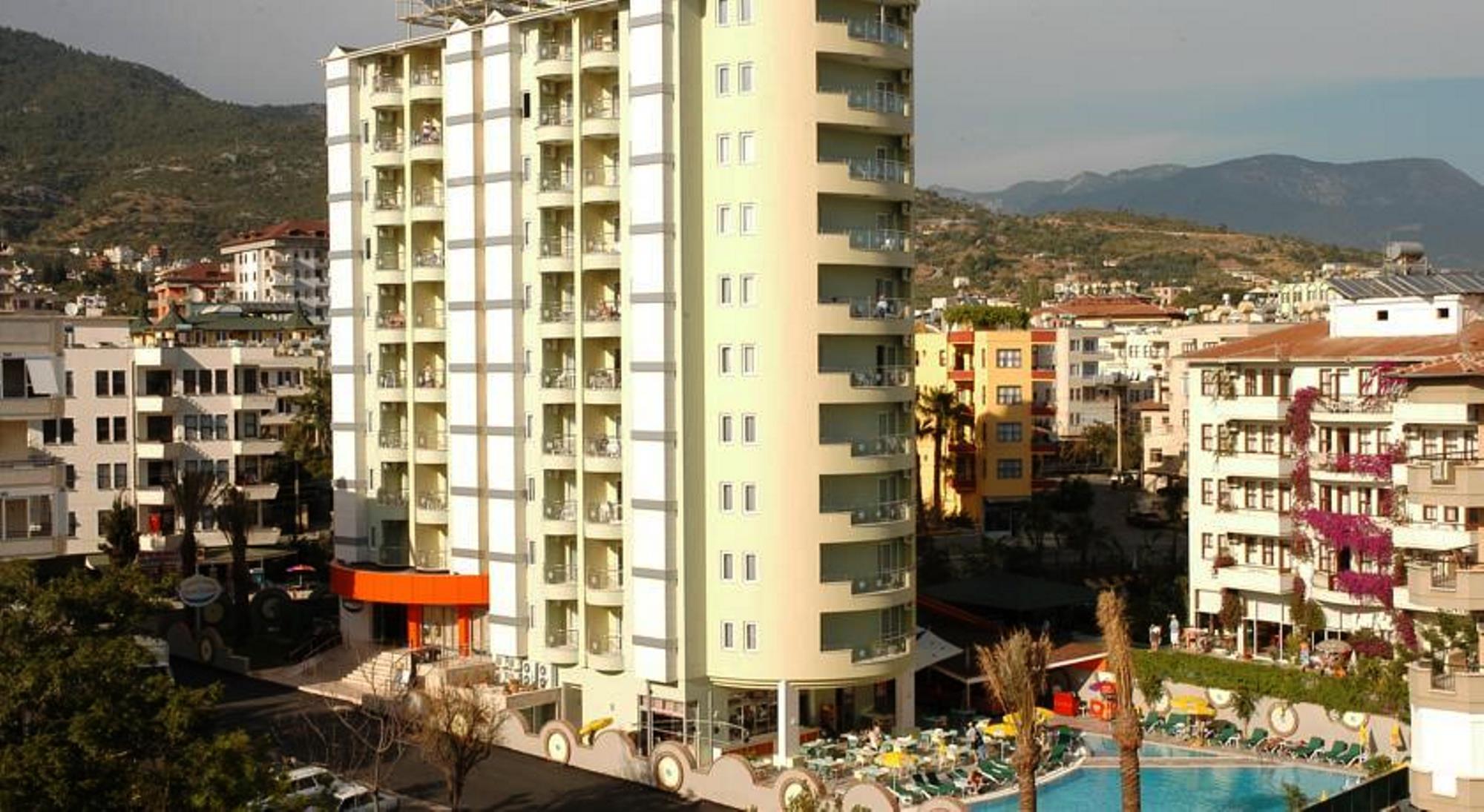 Okan Tower Apart Hotel Аланя Екстериор снимка