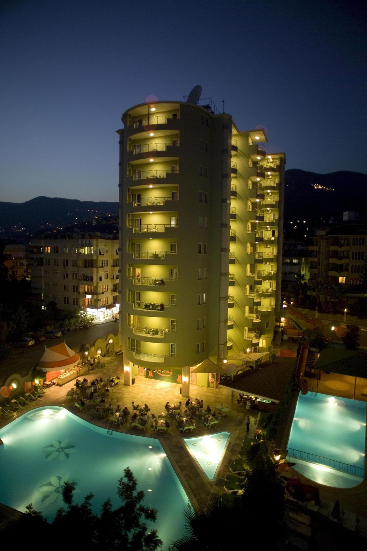 Okan Tower Apart Hotel Аланя Екстериор снимка