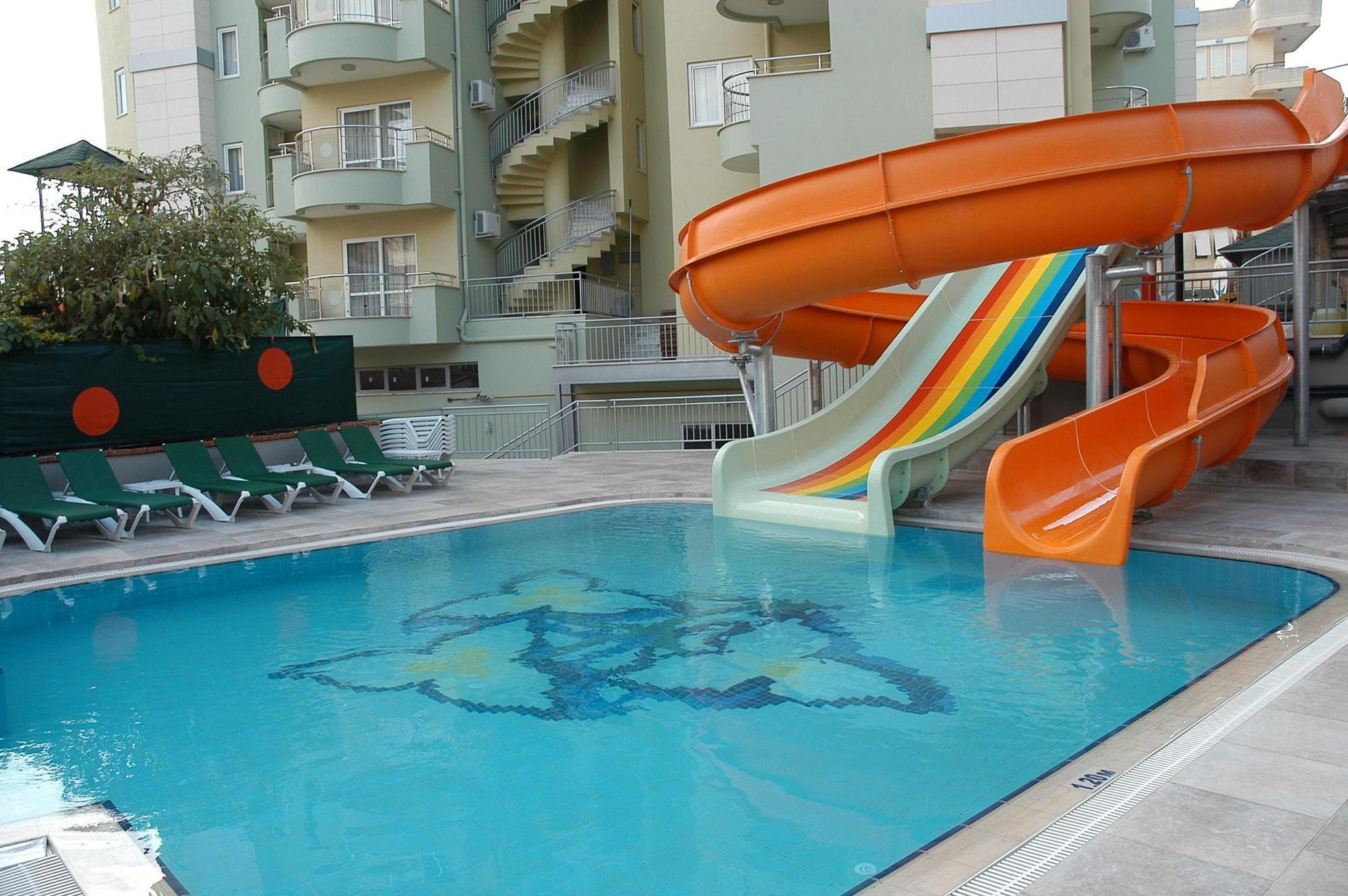 Okan Tower Apart Hotel Аланя Екстериор снимка
