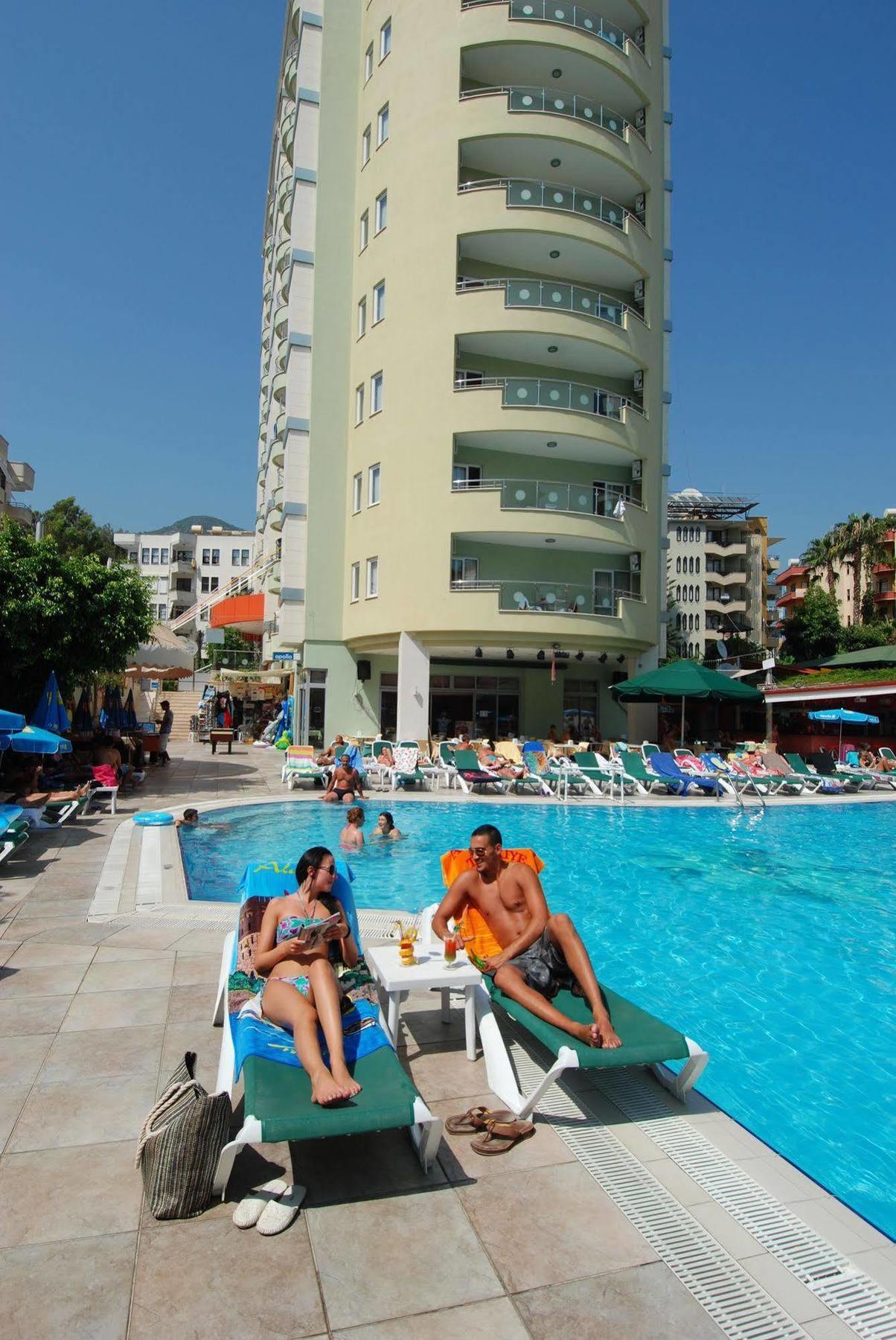 Okan Tower Apart Hotel Аланя Екстериор снимка